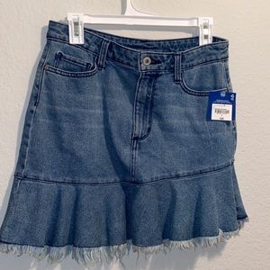 Denim skirt